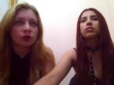 Ardiente pareja lesbianas con cam de sexo